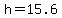 h+=+15.6
