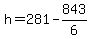 h+=+281-843%2F6