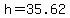 h+=+35.62