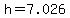 h+=+7.026