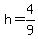 h+=4%2F9