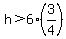 h++%3E+6%283%2F4%29