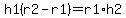 h1%28r2-r1%29=r1%2Ah2