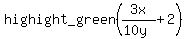 highight_green%283x%2F%2810y%29%2B2%29