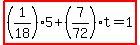 highlight%28%281%2F18%29%2A5%2B%287%2F72%29%2At=1%29
