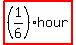 highlight%28%281%2F6%29hour%29