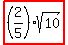 highlight%28%282%2F5%29sqrt%2810%29%29