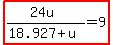 highlight%28%2824u%29%2F%2818.927%2Bu%29=9%29