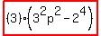 highlight%28%283%29%283%5E2p%5E2-2%5E4%29%29