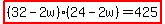 highlight%28%2832-2w%29%2824-2w%29=425%29