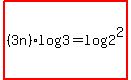 highlight%28%283n%29log%283%29=log%282%5E2%29%29