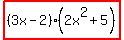 highlight%28%283x-2%29%282x%5E2%2B5%29%29