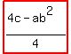 highlight%28%284c-ab%5E2%29%2F4%29