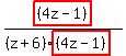 highlight%28%284z-1%29%29%2F%28%28z%2B6%29highlight%28%284z-1%29%29%29