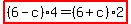 highlight%28%286-c%294=%286%2Bc%292%29