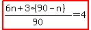 highlight%28%286n%2B3%2890-n%29%29%2F90=4%29