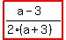 highlight%28%28a-3%29%2F%282%28a%2B3%29%29%29