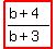 highlight%28%28b+%2B+4%29%2F%28b%2B3%29%29