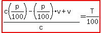highlight%28%28c%28p%2F100%29-%28p%2F100%29v%2Bv%29%2Fc=T%2F100%29