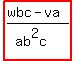highlight%28%28wbc-va%29%2F%28ab%5E2c%29%29