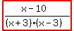 highlight%28%28x-10%29%2F%28%28x%2B3%29%28x-3%29%29%29