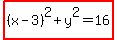 highlight%28%28x-3%29%5E2%2By%5E2=16%29