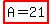 highlight%28+A=21%29