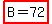 highlight%28+B=72%29