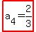 highlight%28+a%5B4%5D=2%2F3%29