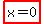 highlight%28+x=0%29