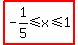 highlight%28-1%2F5%3C=x%3C=1%29