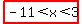 highlight%28-11%3Cx%3C3%29