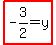 highlight%28-3%2F2=y%29