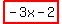highlight%28-3x-2%29