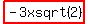 highlight%28-3xsqrt%282%29%29