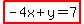 highlight%28-4x%2By=7%29