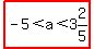 highlight%28-5%3Ca%3C3%262%2F5%29