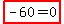 highlight%28-60=0%29