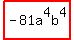 highlight%28-81a%5E4b%5E4%29
