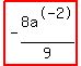 highlight%28-8a%5E-2%2F9%29