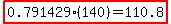 highlight%280.791429%28140%29+=+110.8%29