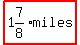 highlight%281%267%2F8%2Amiles%29