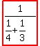 highlight%281%2F%281%2F4%2B1%2F3%29%29