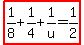 highlight%281%2F8%2B1%2F4%2B1%2Fu=1%2F2%29