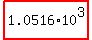 highlight%281.0516%2A10%5E3%29