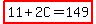 highlight%2811%2B2C=149%29