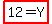 highlight%2812+=+Y%29