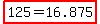 highlight%28125=16.875%29