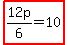 highlight%2812p%2F6=10%29