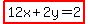 highlight%2812x%2B2y=2%29
